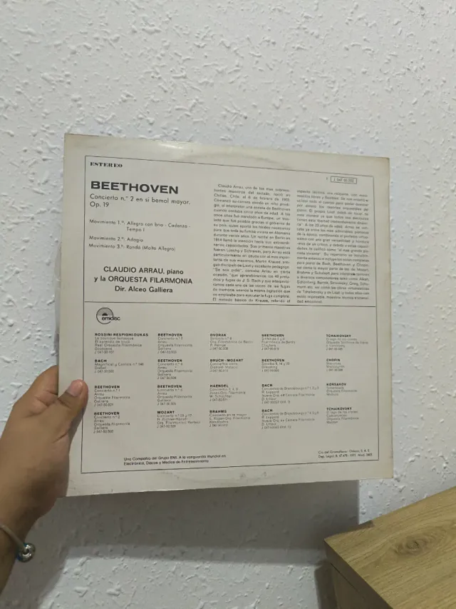 Vinilo Beethoven: Concierto Piano N.2