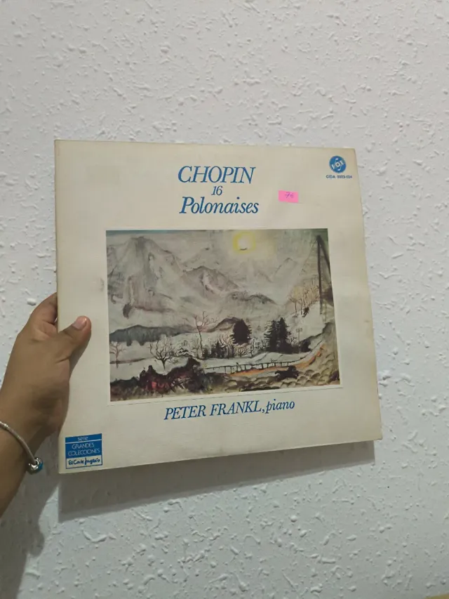 Vinilo Chopin 16 Polonesas Peter Frankl