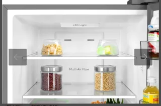 Frigorífico Combi 1,85m 318L No Frost Inox