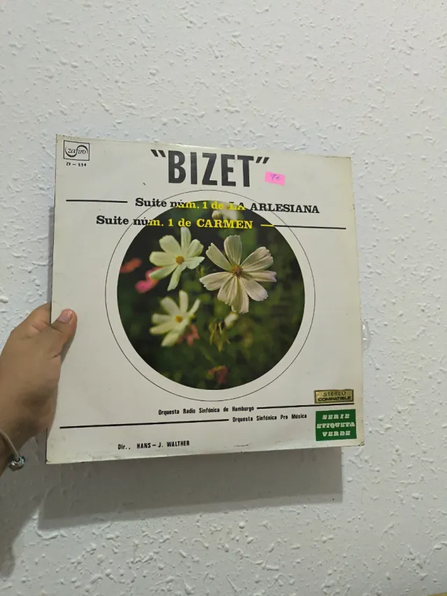 Vinilo Bizet - Suite Carmen/Arlesiana