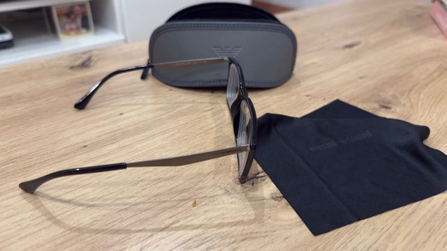 Montura Gafas Emporio Armani Negra/Gris