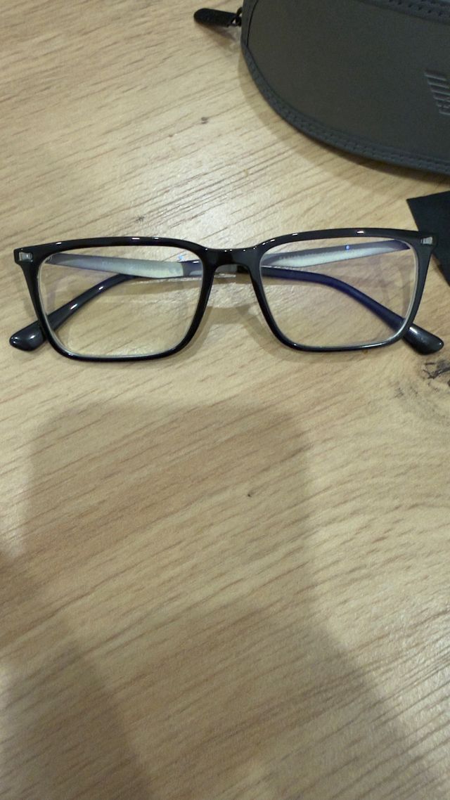 Montura Gafas Emporio Armani Negra/Gris