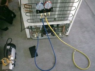 Carga gas cámaras frigoríficas nevera congeladores