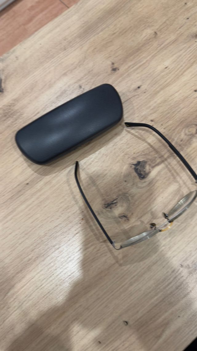 Montura Gafas Multiopticas Negra y Plateada