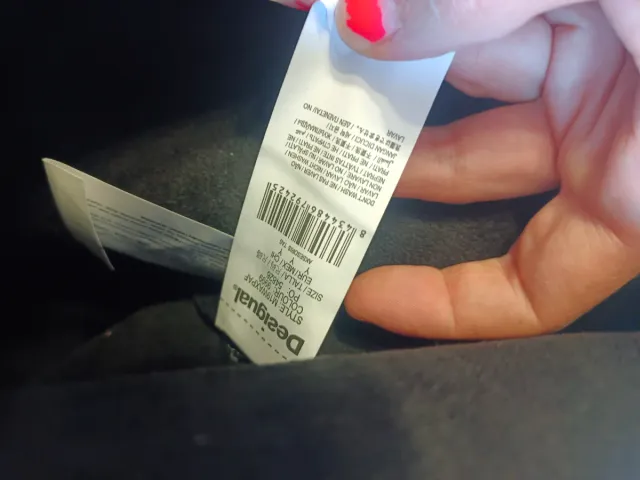 Bolso Tote Desigual Negro Multicolor