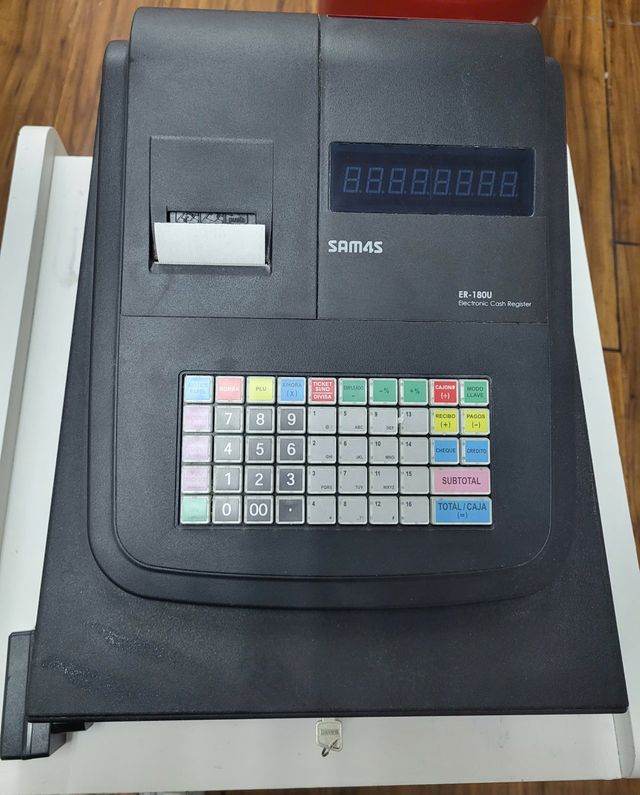 Caja Registradora SAM4S ER-180U Eléctrica