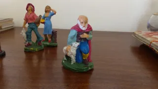 Statuine del Presepe Antiche Anni '40