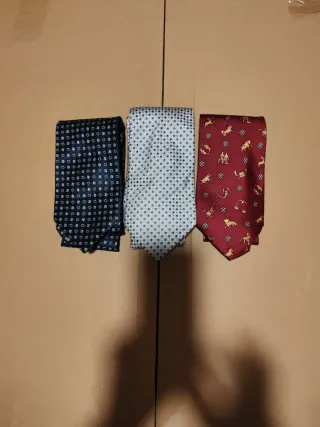 Corbatas de seda de marca