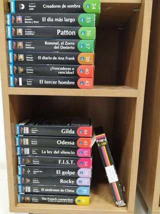 Colección Películas VHS y DVD