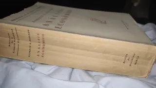 Análisis Económico Kenneth E. Libro antiguo