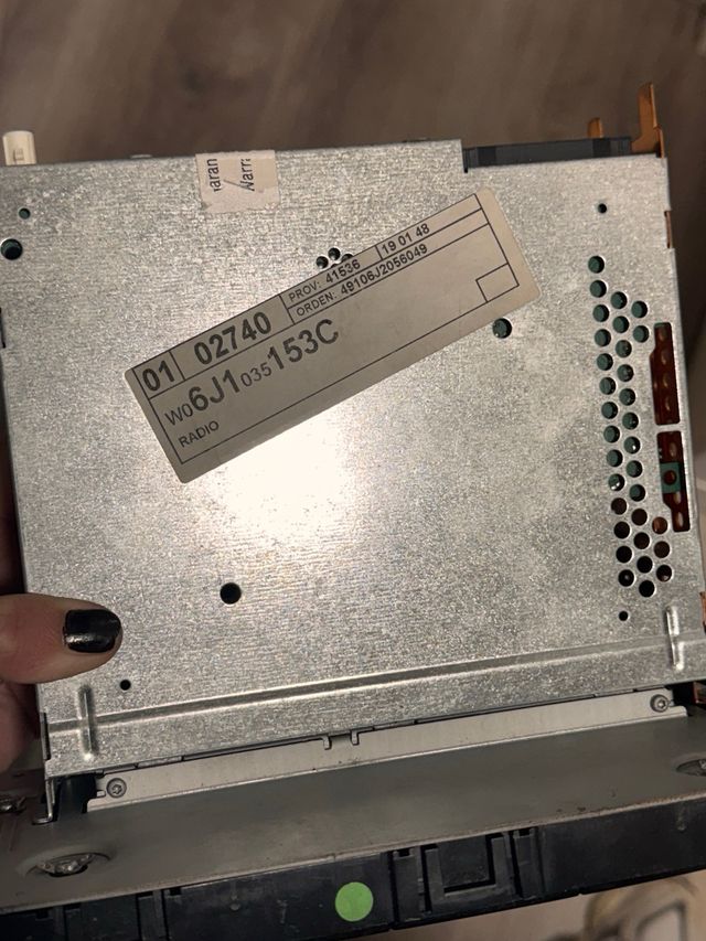 Radio Coche SEAT Ibiza 6j