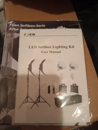 Kit Iluminación LED para fotografía i videos