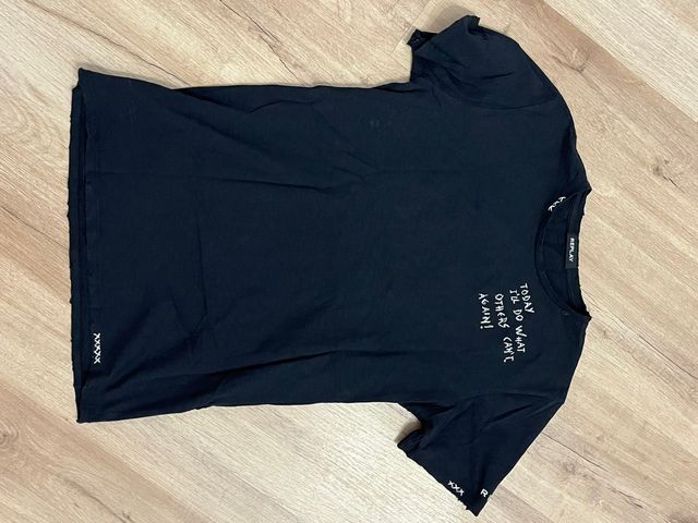 Camiseta Replay Negra