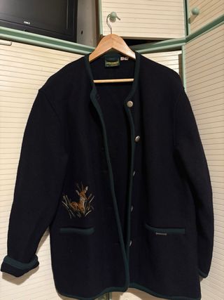 Chaqueta Austriaca  Lana virgen   Talla M oversize