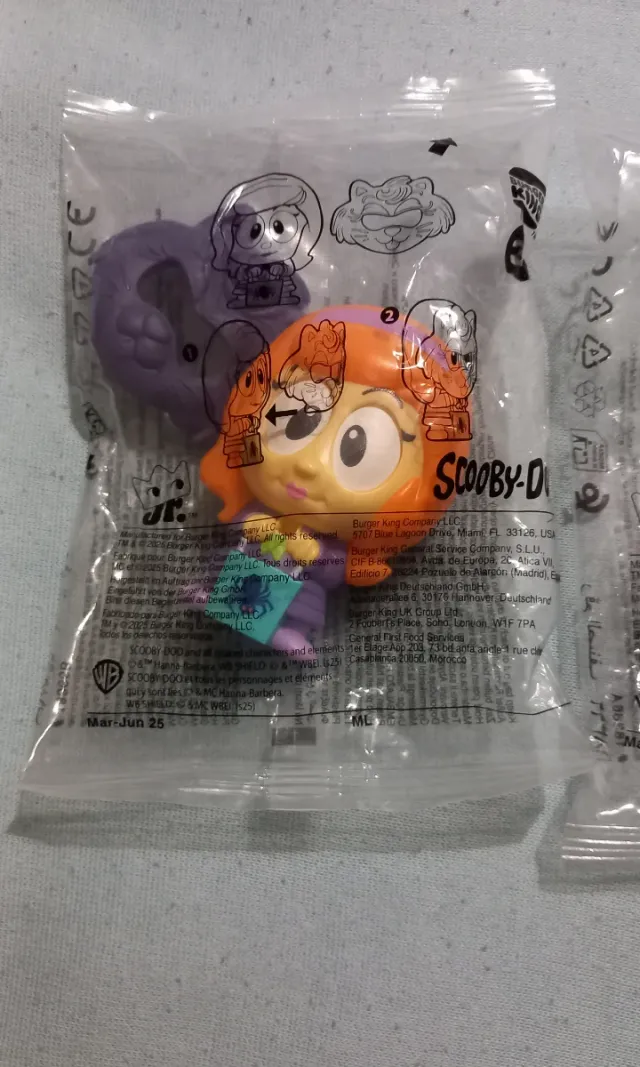 Figuras Scooby-Doo Burger King Jr.
