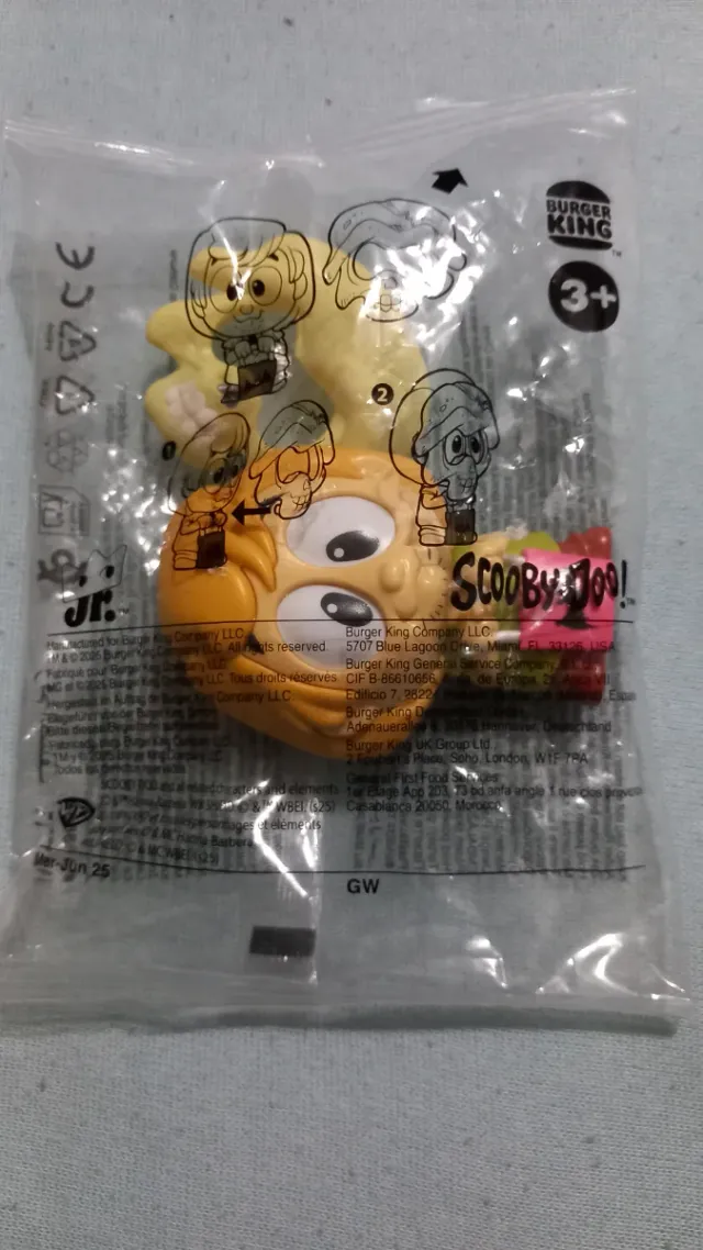 Figuras Scooby-Doo Burger King Jr.