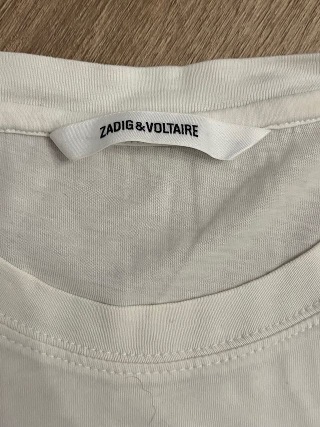 Camiseta original Zadig & Voltaire blanca