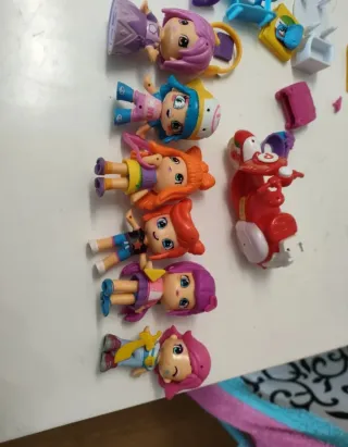 Muñecas Pinypon + avion + casa