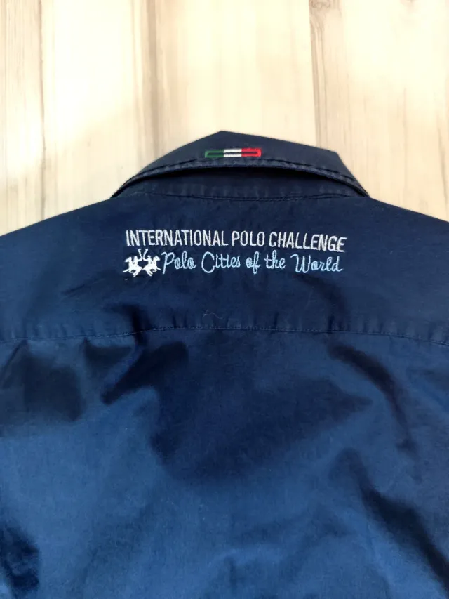 Camisa La Martina Azul Talla L