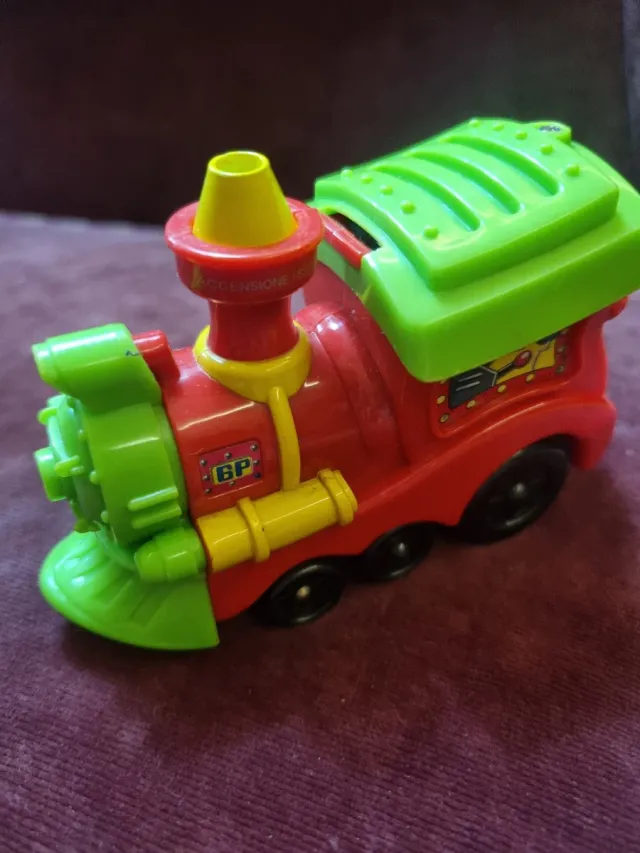 Trenino giocattolo vintage