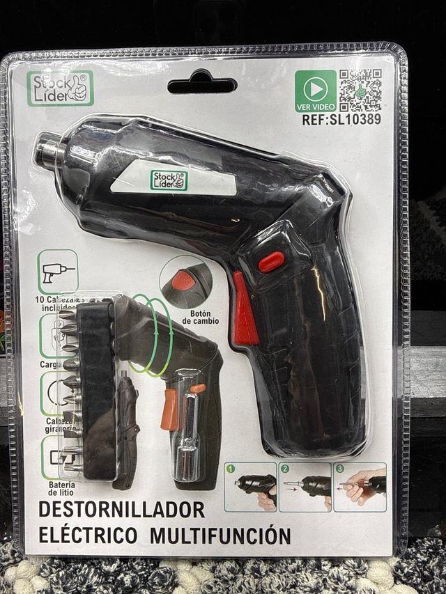 Destornillador Eléctrico Multifunción