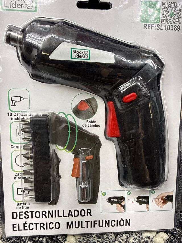 Destornillador Eléctrico Multifunción
