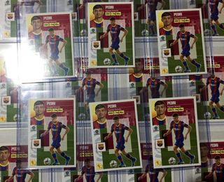 18x Cromos Pedri No 55 Panini LIGA 2020/21