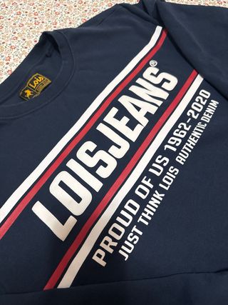 Jersey Lois Jeans Azul Marino Hombre