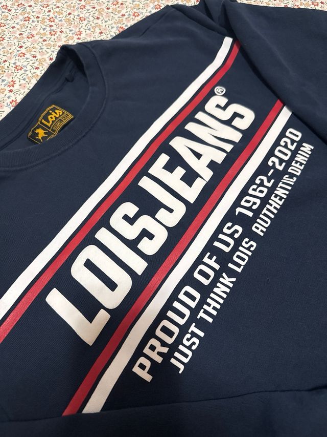 Jersey Lois Jeans Azul Marino Hombre