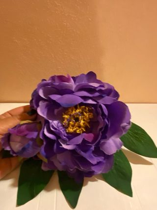 Set 3 accessori capelli: fiori e fiocco