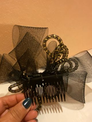 Set 3 accessori capelli: fiori e fiocco