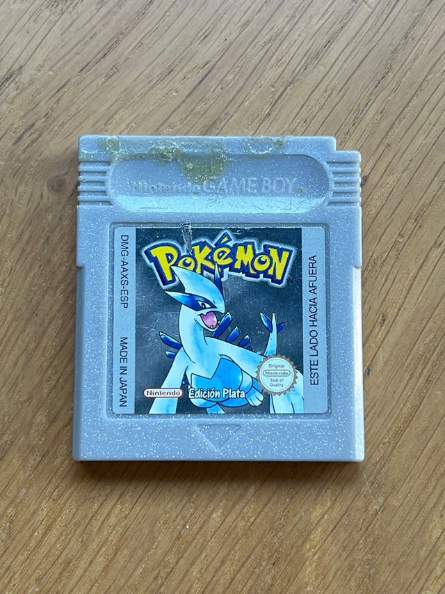 Game Boy Pokemon Edición Plata 100% original