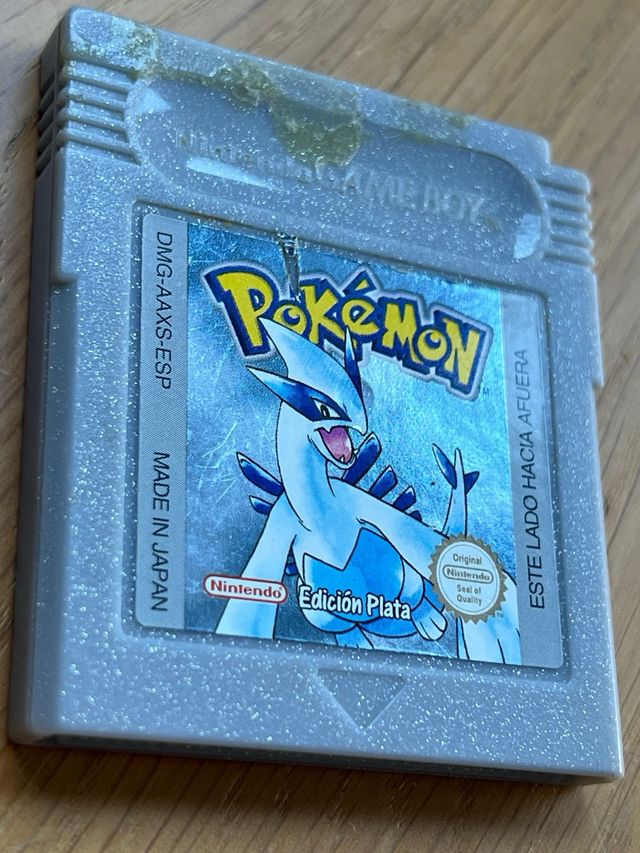 Game Boy Pokemon Edición Plata 100% original