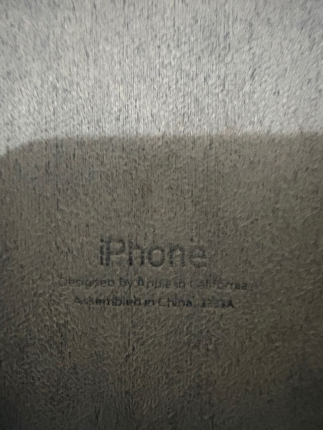 Funda Apple azul claro