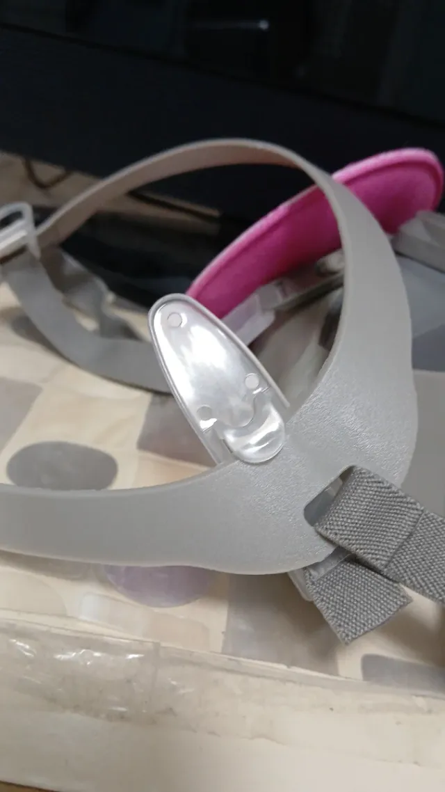 Tapabocas con filtros morados