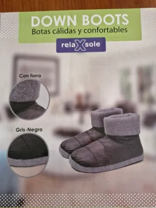 Botas Relax Sole cálidas y cómodas