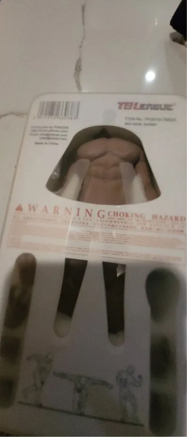 figura de acción de 16 cm articulada y de latex