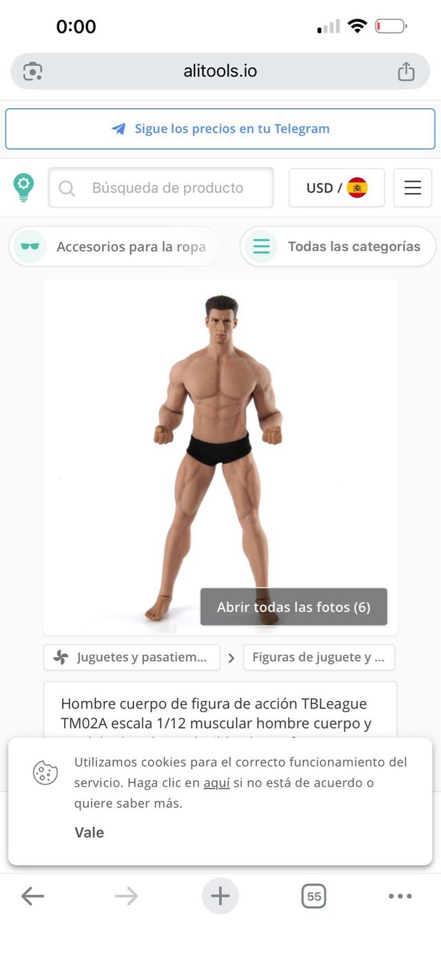 figura de acción de 16 cm articulada y de latex