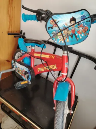 Bici Patrulla Canina Roja