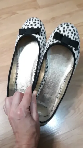 Manoletinas estampadas núm 37