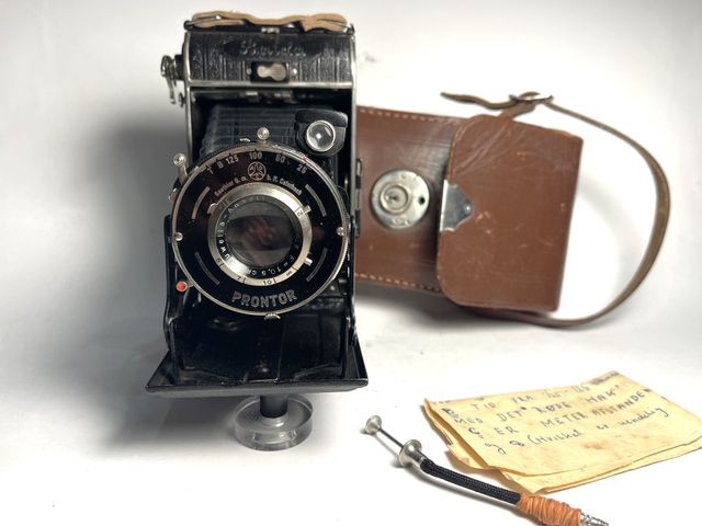 Cámara BALDA JUWELA 120 film PRONTOR