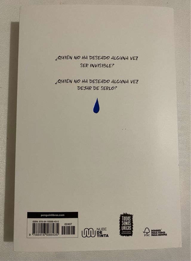 Libro Invisible de Eloy Moreno