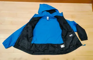 Cazadora Wedze Azul/Negra Talla 12 Años