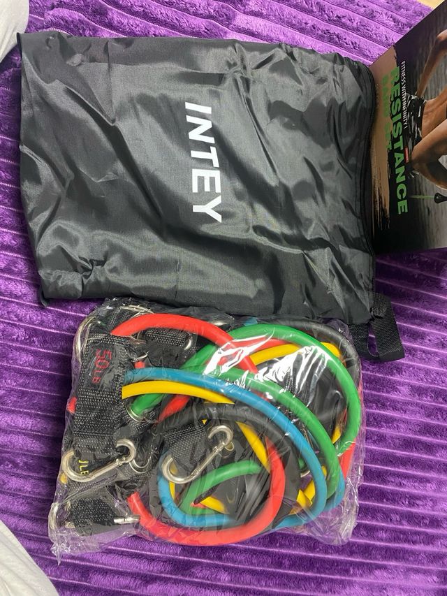 Set 5 Cintas Elásticas Resistencia INTEY