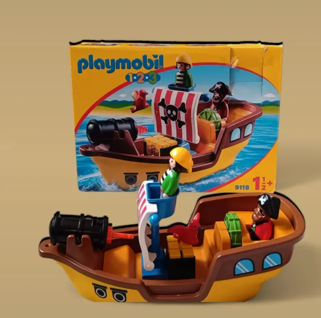 Barco Pirata Playmobil 123