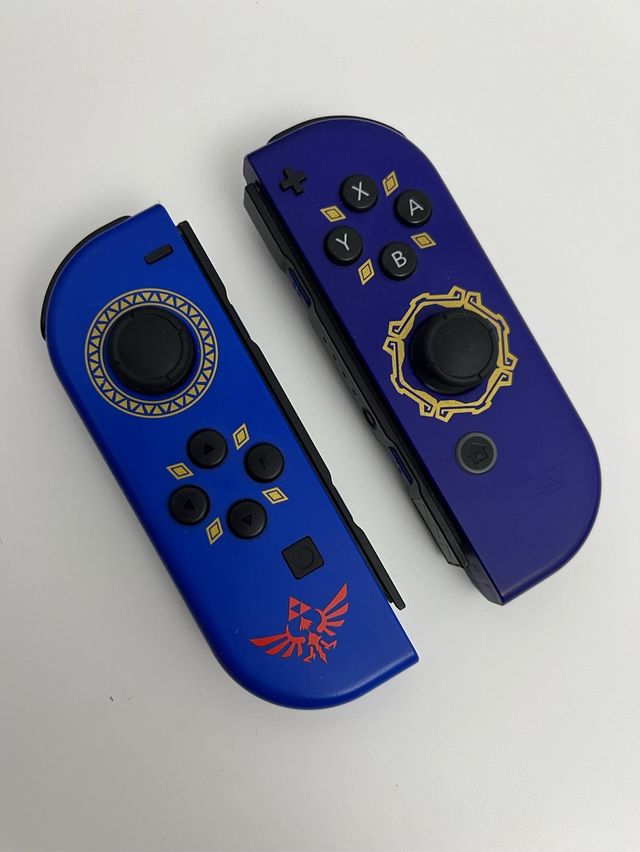 Joycons Originales Edición Zelda Nintendo switch