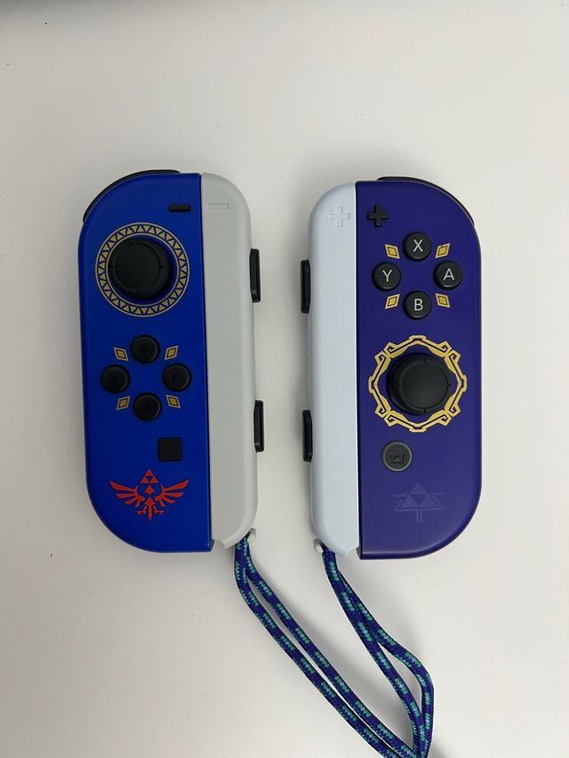 Joycons Originales Edición Zelda Nintendo switch