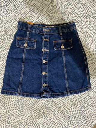 Falda vaquera Zara