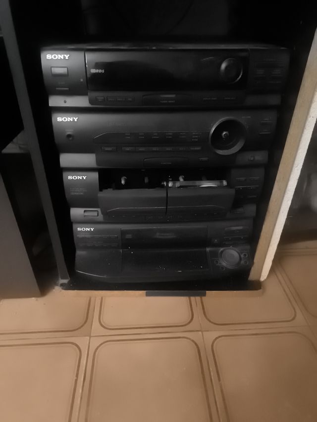 Equipo de música vintage Sony