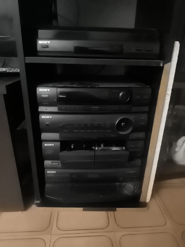 Equipo de música vintage Sony